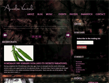 Tablet Screenshot of annalisaventola.com